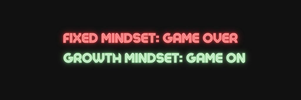 Fixed mindset vs Growth Mindset Quote
